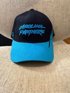 Carolina Panthers Script Logo strap back hat